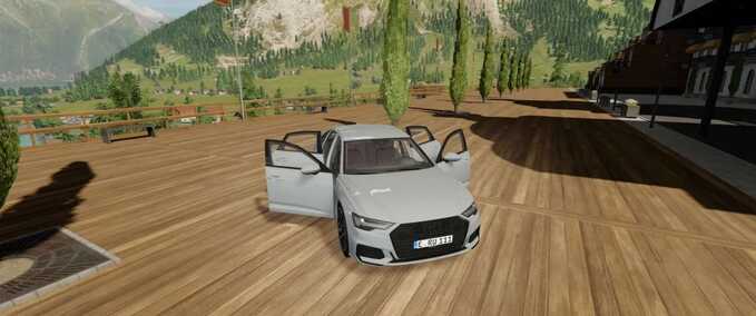 Cars Audi A6 Limousine Farming Simulator mod