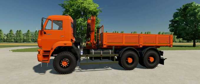 Kamaz 6522 Manipulator Mod Image