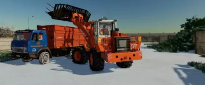 Bagger & Radlader Amkordor 352C Landwirtschafts Simulator mod