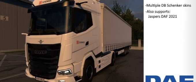 DB Schenker DAF Mod Image