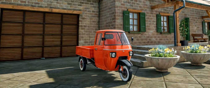 Cars Piaggio Ape P601 Farming Simulator mod