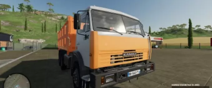 LKWs Kamaz 65111 N Landwirtschafts Simulator mod