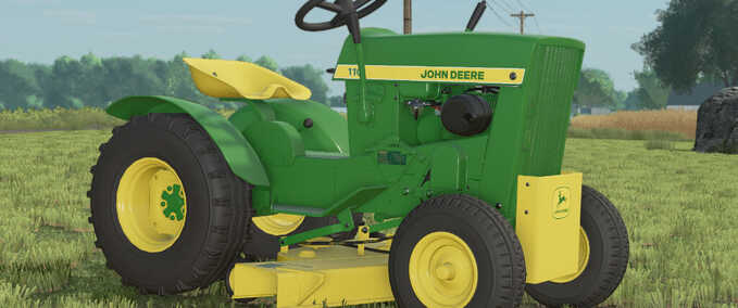 Tractors John Deere 110/112 Round Fender Farming Simulator mod