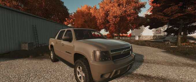 Cars 2nd gen Chevrolet Avalanche Farming Simulator mod