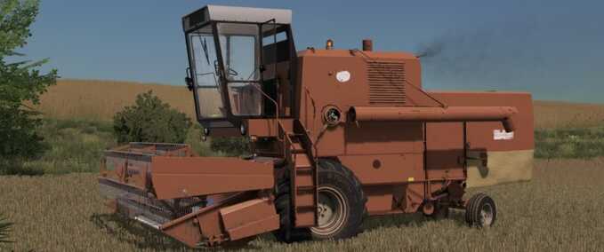 Combines & Excavators Bizon 56 dawid ls Farming Simulator mod