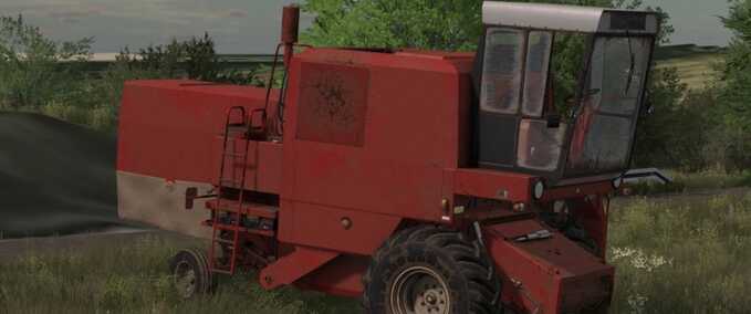 Selbstfahrer Bizon 56 dawid ls Landwirtschafts Simulator mod