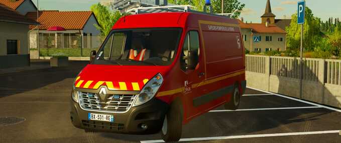 PKWs Renault Master III VTU SDIS 86 Landwirtschafts Simulator mod