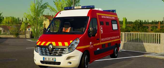 Renault Master III VSAV SDIS 86 Mod Image