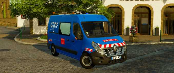 Renault Master III GRDF Mod Image