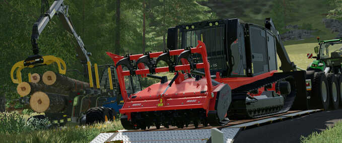 Trailers Transport Platform 4000/H Farming Simulator mod