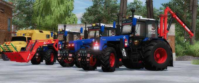 MTZ / MTS MTZ-1221 Turbo Update Farming Simulator mod