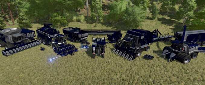 Selbstfahrer Lizard Colossus Harvesters Pack Landwirtschafts Simulator mod