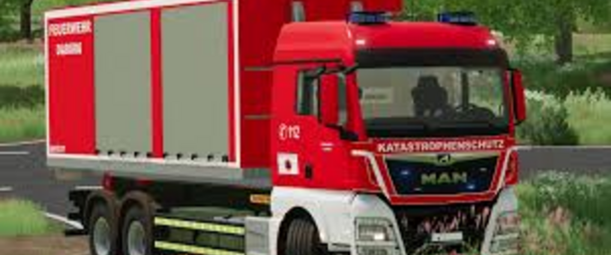 Fire department Ls22 MAN-WLF-Mittelberg Farming Simulator mod