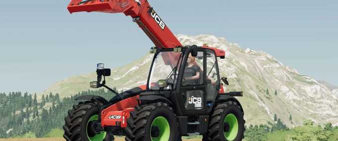 Teleskoplader JCB Agri Loadall Landwirtschafts Simulator mod