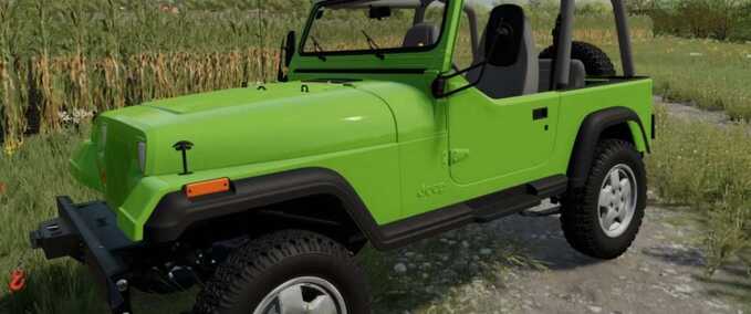 Cars 87 Jeep Wrangler Farming Simulator mod