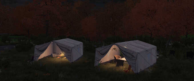 Buildings Seasonal Tents Pack Farming Simulator mod