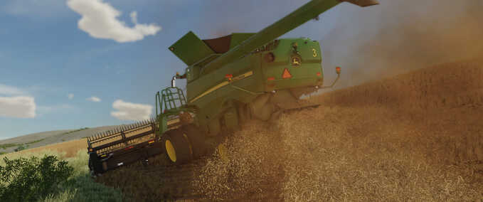 Combines & Excavators John Deere Hillco S600 Series Farming Simulator mod