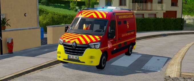 Renault Master IV VSSUAP SDIS 74 (Feuerwehren) Mod Image