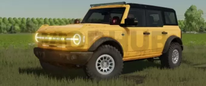 PKWs Ford Bronco Wildtrak 2021 Landwirtschafts Simulator mod