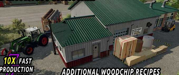 Placeable Objects 10x FAST Production Pack Farming Simulator mod