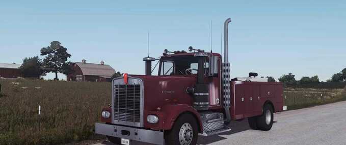 LKWs Kenworth W900 Wartung Landwirtschafts Simulator mod