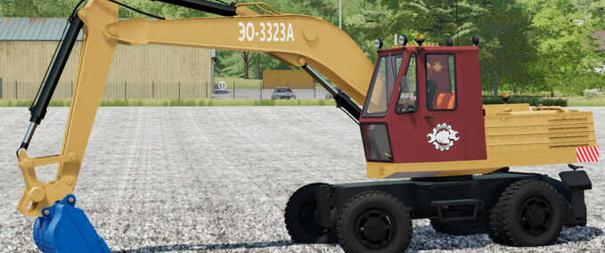 Exevators EO 3323A Excavator Farming Simulator mod