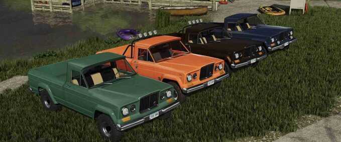 FS22 1965 Jeep Gladiator J200 Mod Image