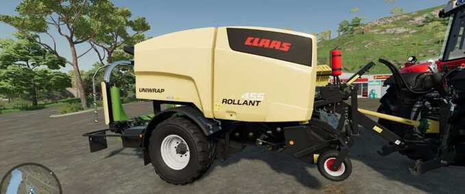 Pressen Claas Rollant 455 RC Landwirtschafts Simulator mod