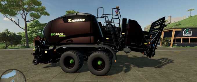 Balers Krone BiGPack 1290 HDP - VC Farming Simulator mod