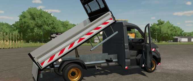 Trucks MAN TGE Platform Farming Simulator mod