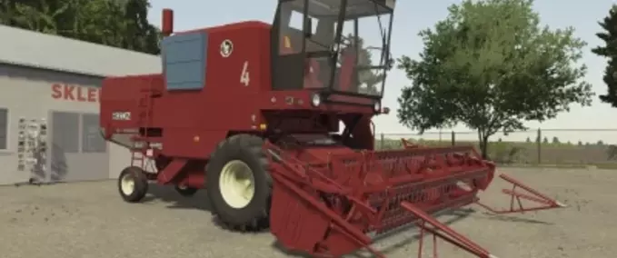 Combines & Excavators Bizon PACK Farming Simulator mod