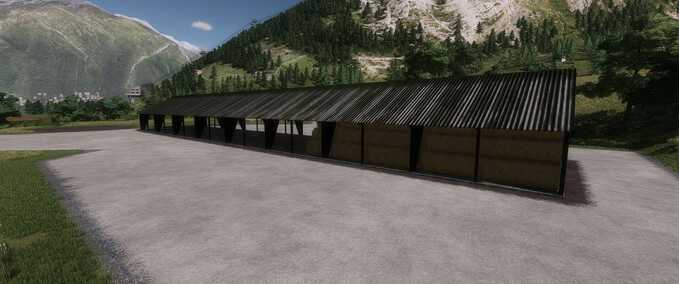 Animal Pens Automatic Bale Shed Farming Simulator mod