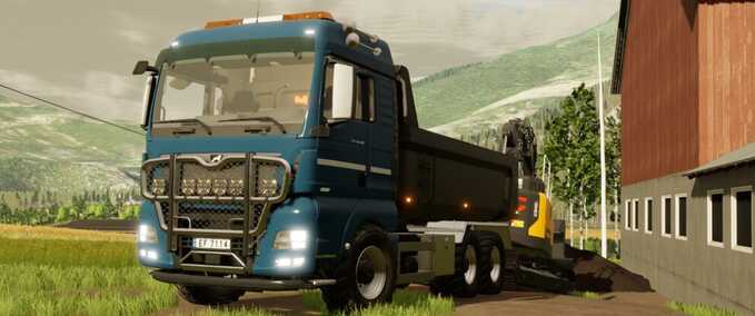 Trucks MAN TGX 26.580 Farming Simulator mod