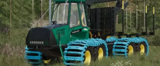 Forstwirtschaft Timberjack 1410D Landwirtschafts Simulator mod