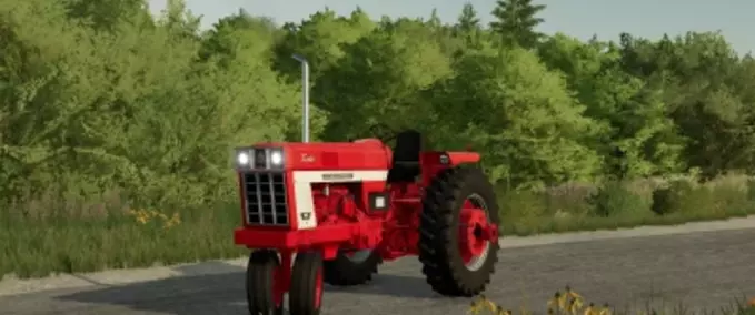 IHC International Farmall 966 Schmalspur Aufgerüstet Landwirtschafts Simulator mod