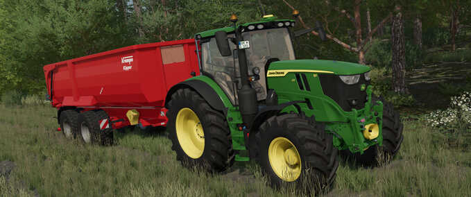 Trailers Krampe BigBody 750S Farming Simulator mod