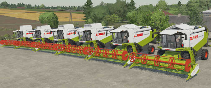 Claas Claas Lexion 500 Serie Landwirtschafts Simulator mod