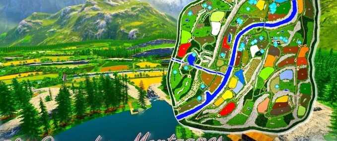 Maps Les Caux des Montagnes Landwirtschafts Simulator mod