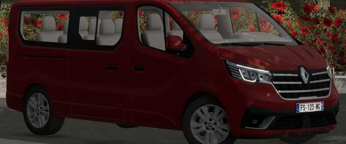 Renault Trafic PassengerVan L2H1 2022 Mod Image