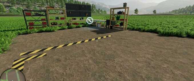 Gebäude mit Funktion Reparaturwerkstatt Landwirtschafts Simulator mod