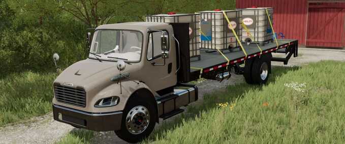 Trucks Freightliner M2 Stakebed Farming Simulator mod