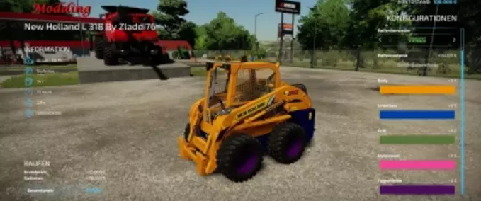 New Holland L 318 Mod Image