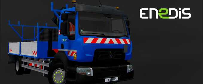 Renault D16 Kran (ENEDIS) Mod Image