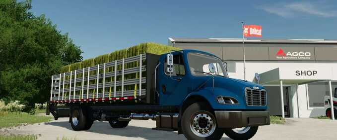 Trucks Freightliner M2 Stakebed Farming Simulator mod