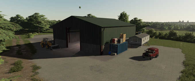 Sheds UK Style Grain Shed Farming Simulator mod