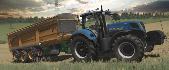 Auflieger Joskin Trans-SPACE 8000 Advantage Landwirtschafts Simulator mod