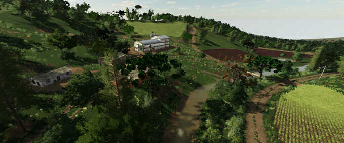 Maps Rancho Fundo Farming Simulator mod