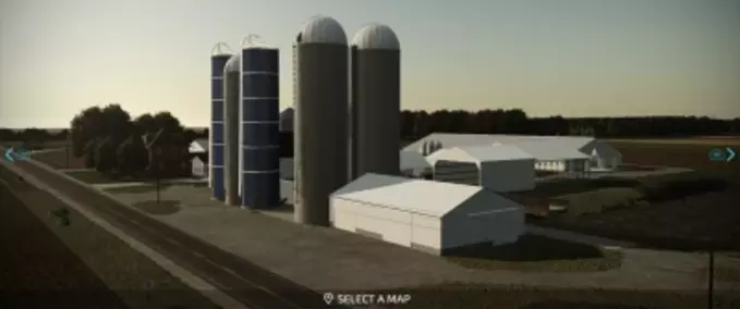 Maps Mercer County Empty Farming Simulator mod