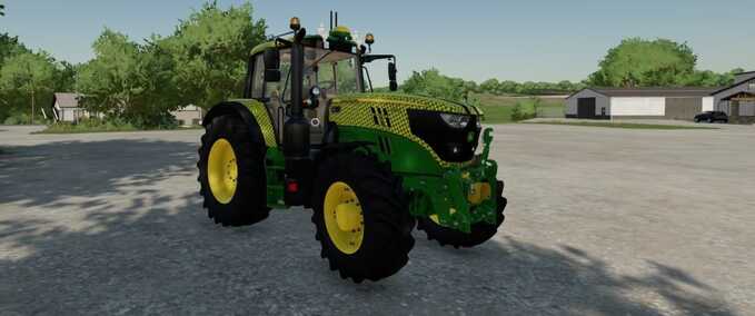 JOHN DEERE 6155M AgroSharing Pack Edit Tymix (BETA) Mod Image