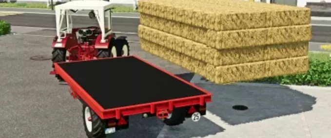 bale transport Selfmade Bale Trailer Farming Simulator mod